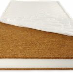 Saltea cu husa detasabila din microfibra Nichiduta Cocos Comfort + 120x60x10 cm